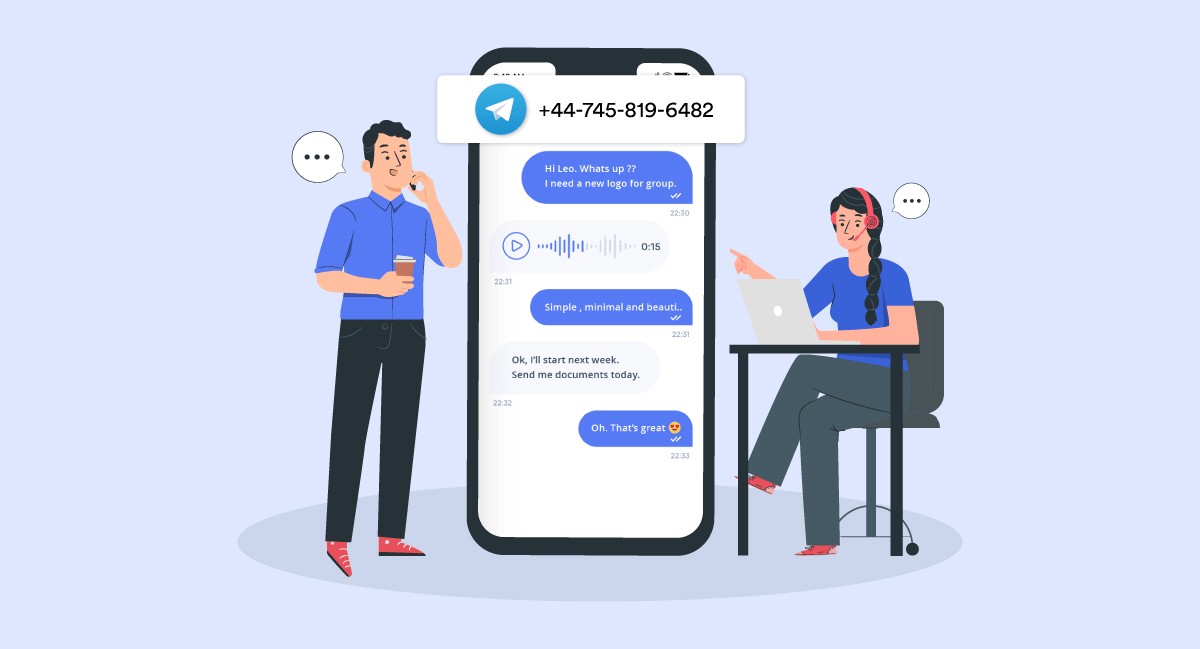 Kaip paslėpti numerį telegramoje