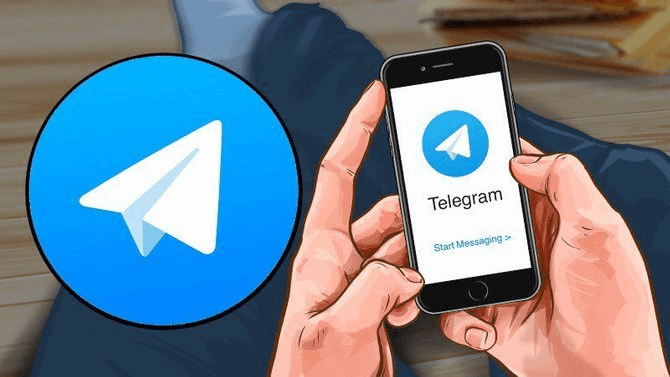 Registracija &bdquo;Telegram&ldquo; iš savo telefono