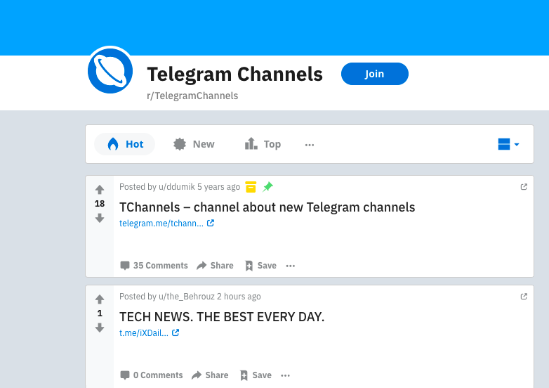 ¿Qué es un canal de telegrama?