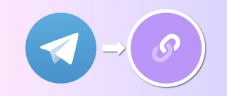 How to create a link in Telegram